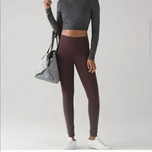 Lululemon Wunder Under Ombre Leggings